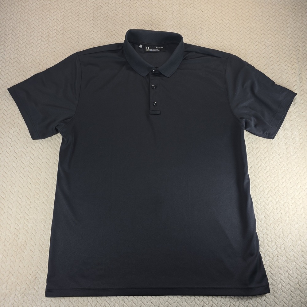 Under Armour Mens Tactical Performance Polo 2.0 Black XL 1365382-001 Polo Shirt